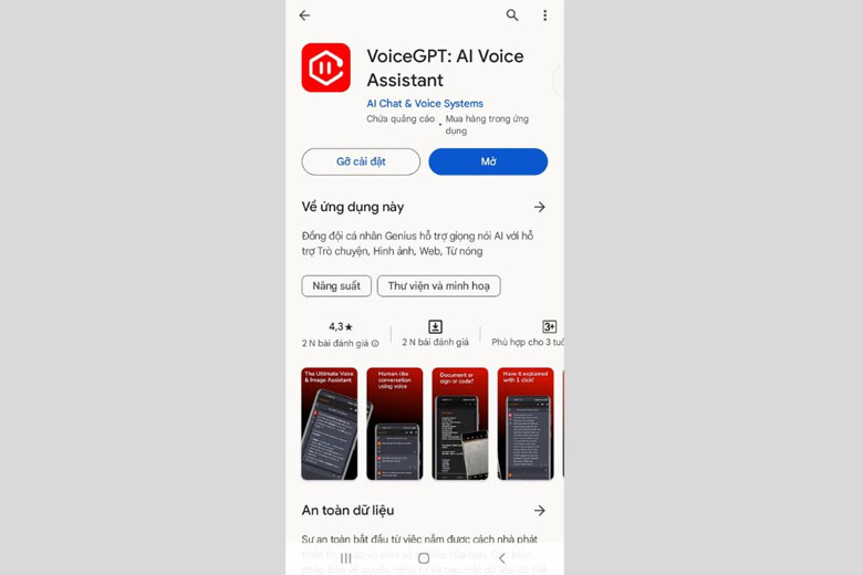 VoiceGPT là ứng dụng gì