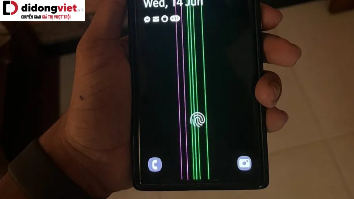 Samsung sẽ đền bù cho người dùng bị lỗi sọc xanh trên màn hình Galaxy tại Ấn Độ