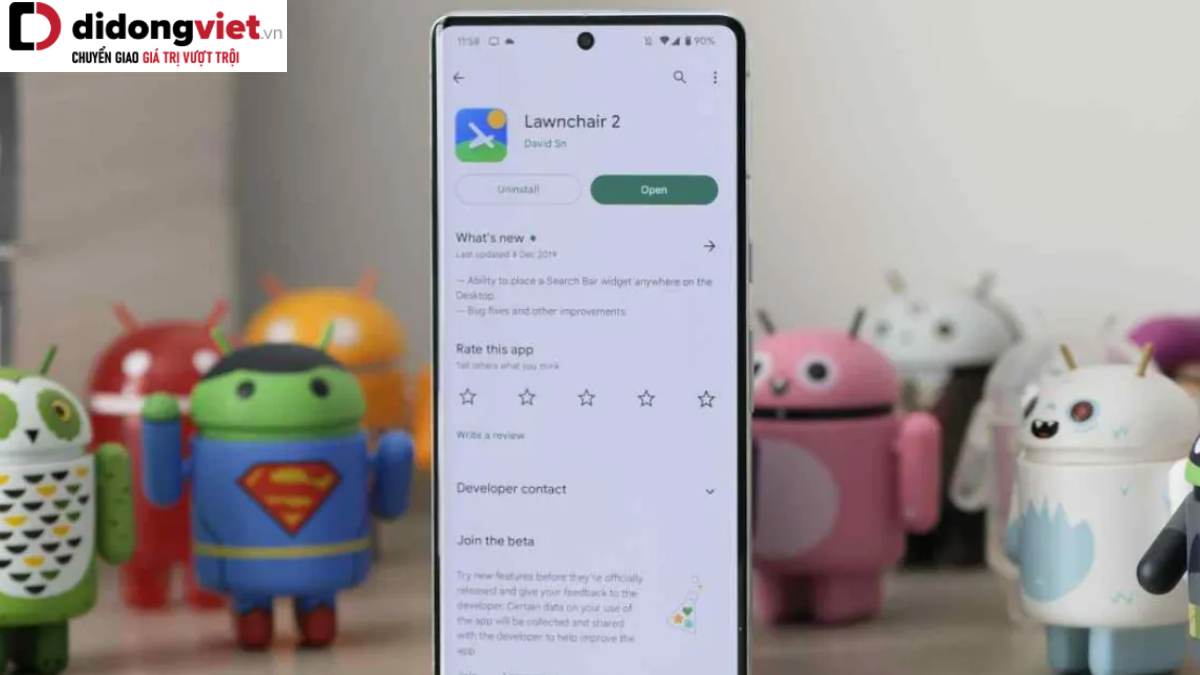 Lawnchair 14 beta ra mắt – Hỗ trợ Android 14 và nhiều tính năng mới