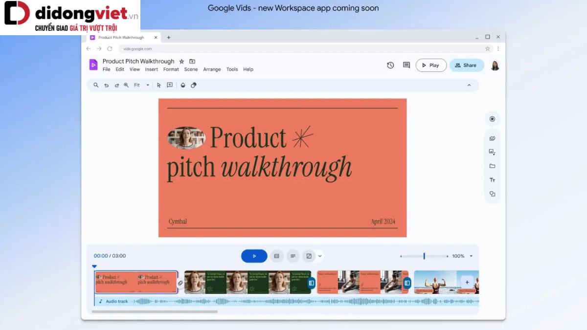 Google Vids: Ứng Dụng Tạo Video AI Dành Cho Doanh Nghiệp