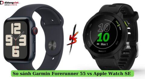 Garmin Forerunner 55 vs Apple Watch SE
