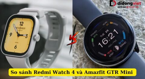 Readmi Watch 4 vs Amazfit GTR Mini 8