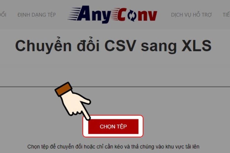 chuyển file csv sang excel