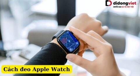 Cách đeo Apple Watch
