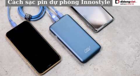 cách sạc pin dự phòng Innostyle
