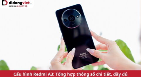 cấu hình redmi a3