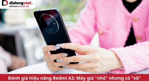 đánh giá hiệu năng redmi a3