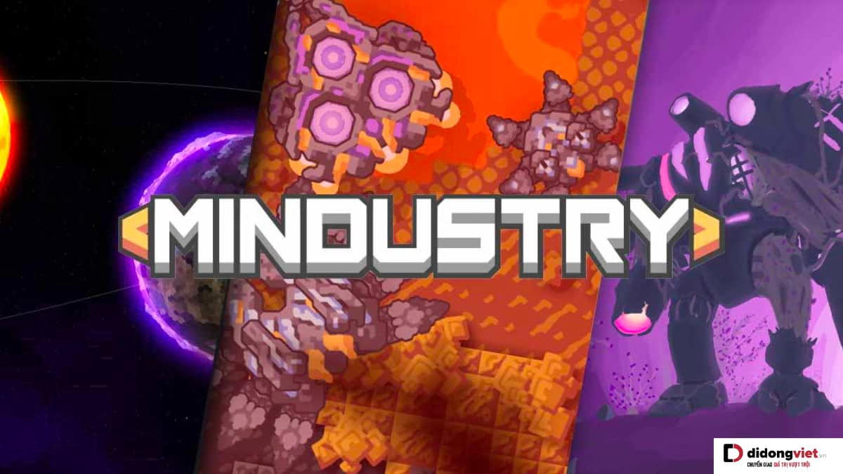 Mindustry: Dòng game mô phỏng quản lý nhà máy, cùng chiến lược phòng thủ