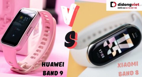 Huawei Band 9 và Xiaomi Band 8