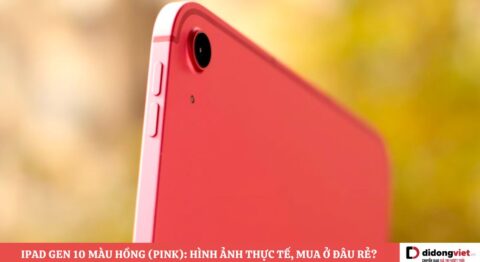 iPad Gen 10 màu hồng