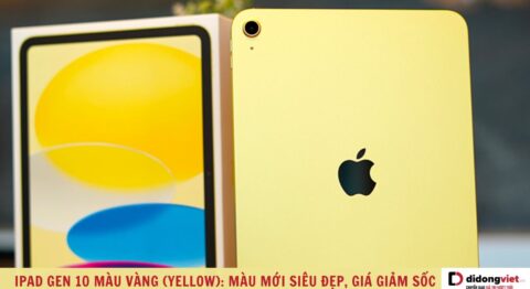 iPad Gen 10 màu vàng