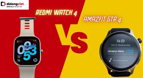 Redmi Watch 4 và Amazfit GTR 4