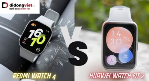 Redmi Watch 4 và Huawei Watch Fit 2