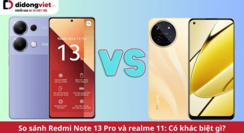 so sánh redmi note 13 pro và realme 11