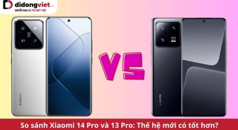 so sánh xiaomi 14 pro và xiaomi 13 pro