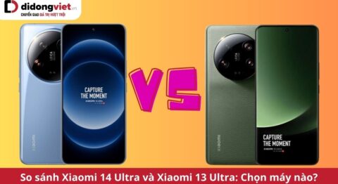 so sánh xiaomi 14 ultra và xiaomi 13 ultra