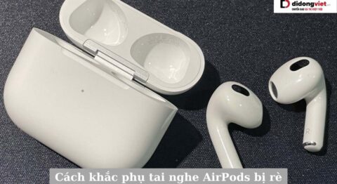 tai nghe Airpods bị rè
