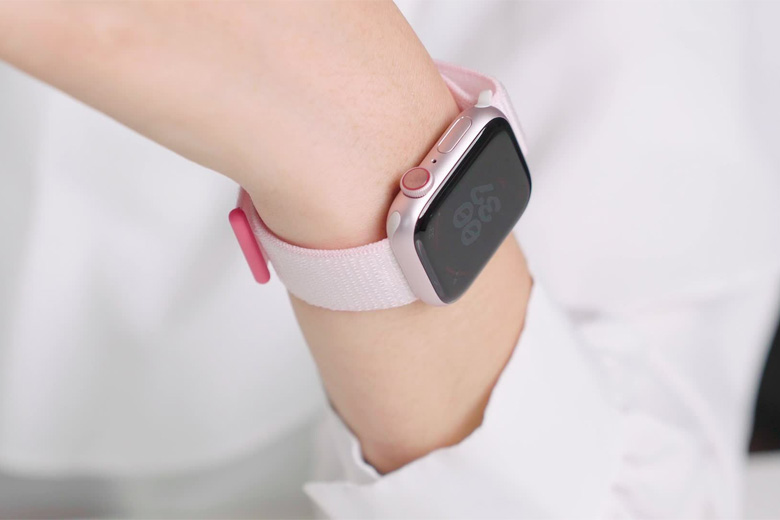 Apple watch series 9 màu hồng