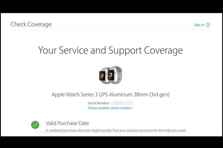 kiểm tra imei apple watch