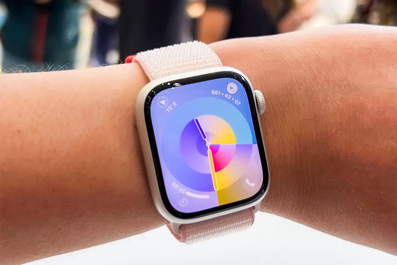 Apple watch series 9 màu hồng