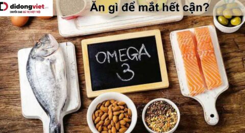 ăn gì để mắt hết cận