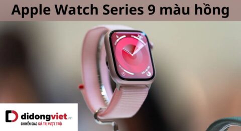 Apple watch series 9 màu hồng