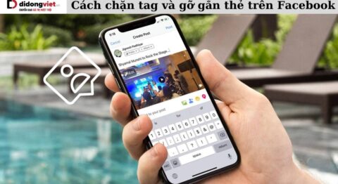 chặn tag trên Facebook