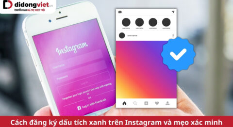 tích xanh trên instagram