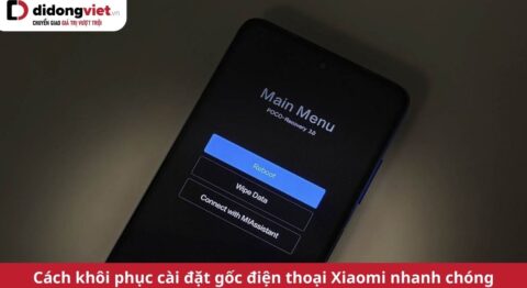 khôi phục cài đặt gốc điện thoại xiaomi