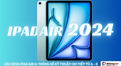 cấu hình iPad Air 6