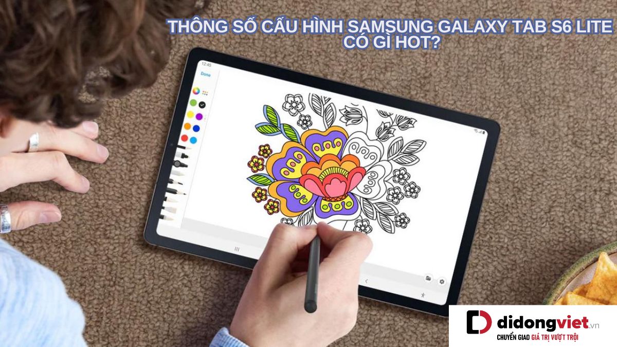 Thông số cấu hình máy tính bảng Samsung Galaxy Tab S6 Lite có gì HOT