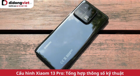 cấu hình xiaomi 13 pro
