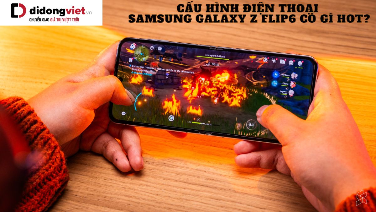 Thông số cấu hình điện thoại Samsung Galaxy Z Flip6 có gì HOT