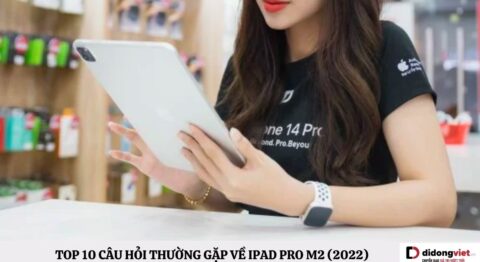 câu hỏi thường gặp về iPad Pro M2