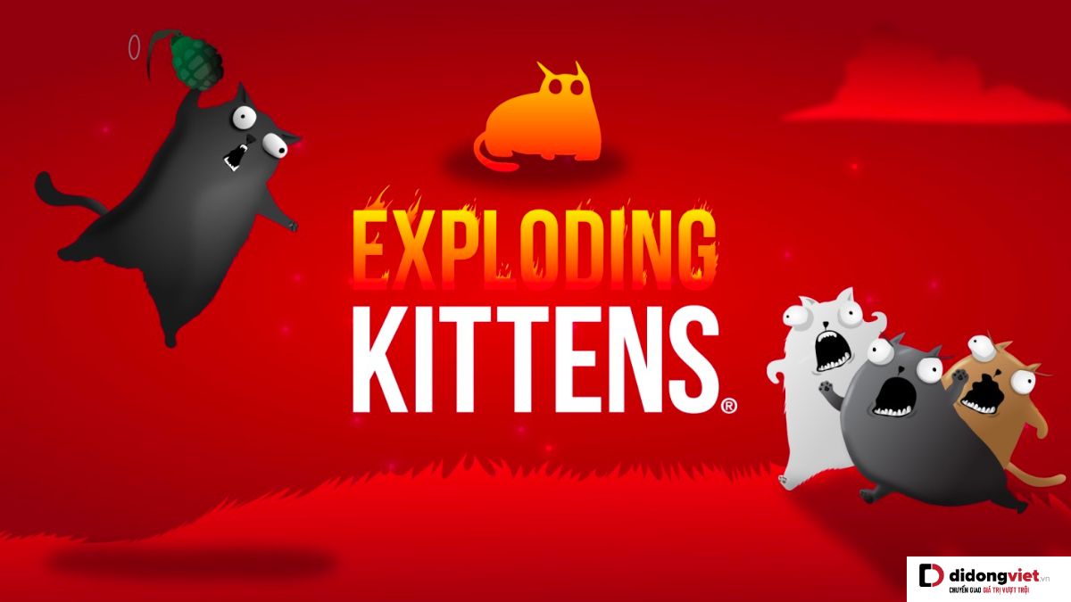 Exploding Kittens – Tựa game Mèo Nổ thú vị trên điện thoại 