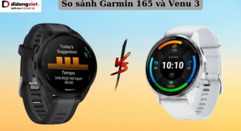 Garmin 165 và Venu 3