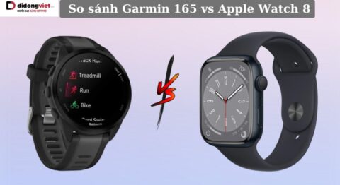 Garmin 165 vs Apple Watch 8