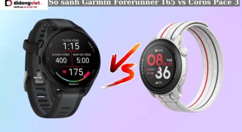Garmin Forerunner 165 vs Coros Pace 3