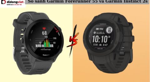 So sánh Garmin Forerunner 55 và Garmin Instinct 2s: Chạy bộ mua dòng nào? Garmin Forerunner 55 và Garmin Instinct 2s