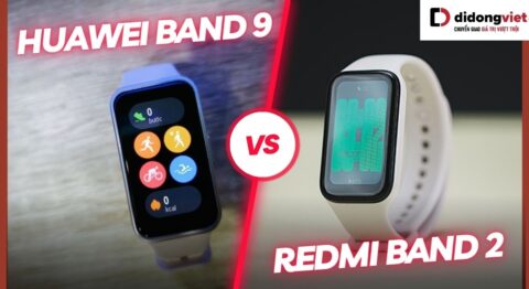 Huawei Band 9 và Redmi Band 2