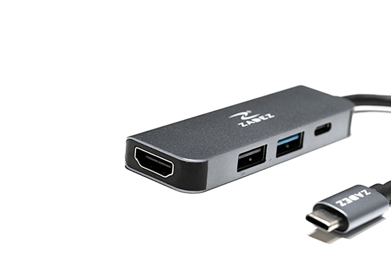 Zadez 4 in 1 USB-C Hub (ZAH-514)
