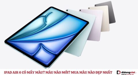 iPad Air 6 có mấy màu