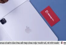 iPad có bút cảm ứng
