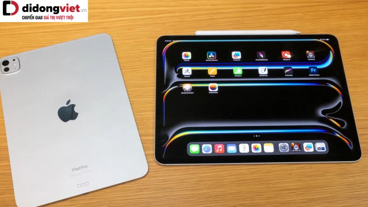 Trên tay nhanh iPad Pro 2024 – Màn hình đẹp nhất thế giới máy tính bảng