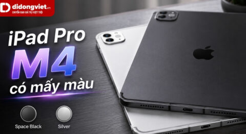 ipad pro m4 có mấy màu