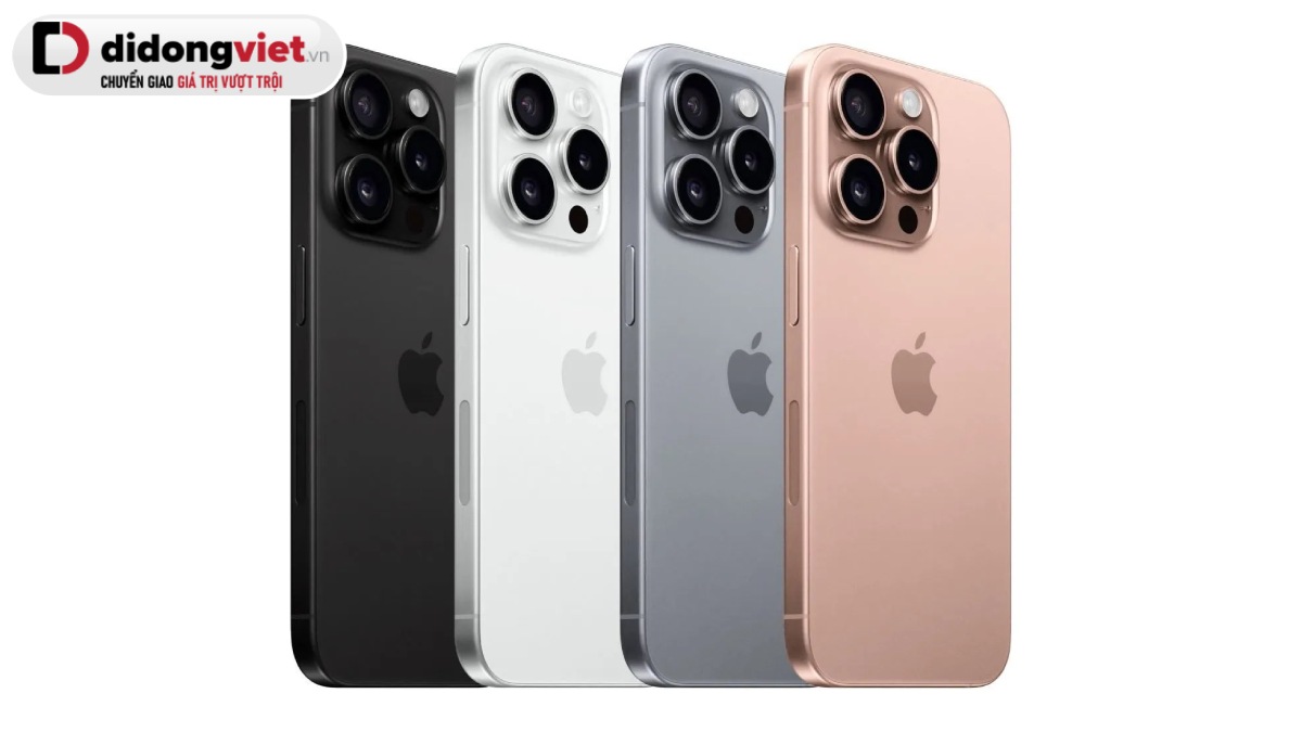 iPhone 16 Pro: Lột xác với màu sắc mới, liệu có đủ sức hút?