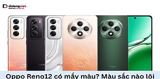 Oppo Reno12 có mấy màu