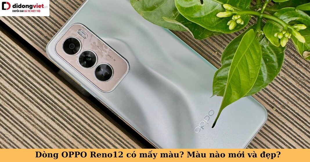 oppo reno12 series có mấy màu