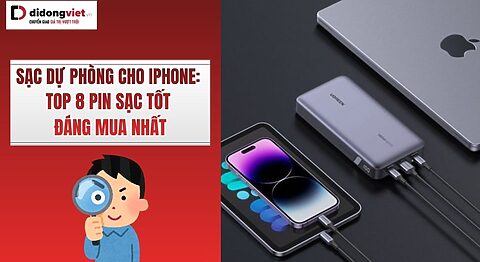 sạc dự phòng cho iPhone