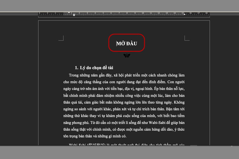 cách đánh số trang trong word